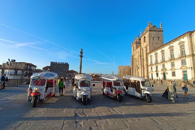 3 Hour Tuk tuk Tour in Porto - Dom Luís I Bridge and the Route into Historic Streets