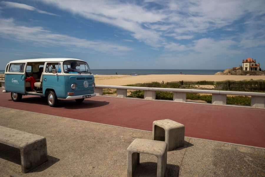 Best views to Porto from Gaia. VW Kombi tour with cocktail - Photo stops with pro coaching: how this differs from self-guided wandering