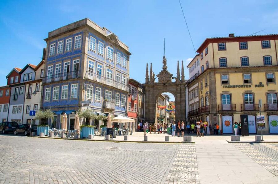 Braga & Guimarães Day Tour from Porto Small Group 8 ppl Local Guide - Guimarães historic center: coffee, sweets, and the easy pace you came for
