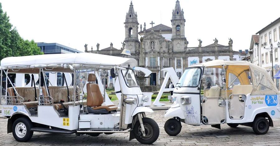 Braga: Tuk Tuk City Tour - How the Tour Works: 30 Minutes vs 75 Minutes