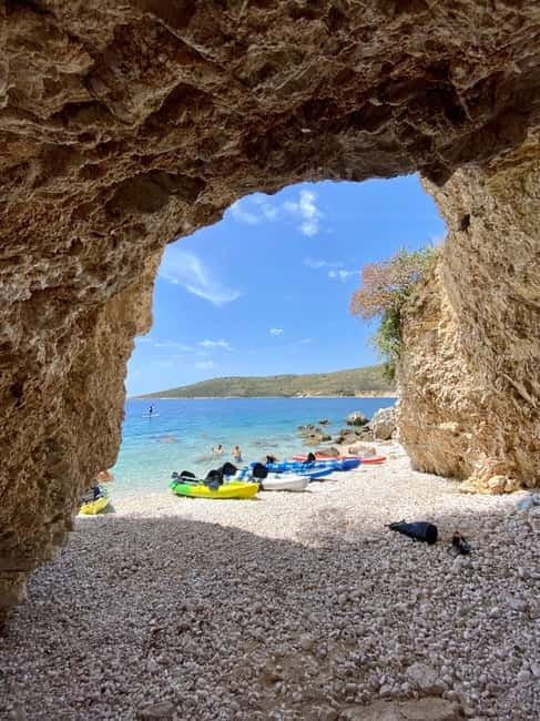 Caves of Porto Palermo: Kayak/SUP Tour with Castle Sea View - Stop Two: The Second Secluded Swim and Snorkel by Open Sea