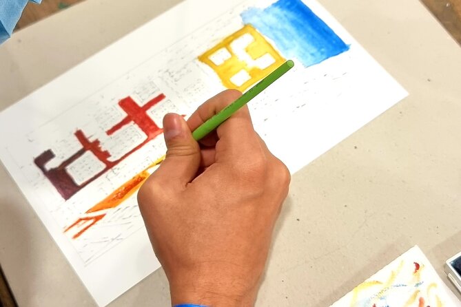 Create Watercolour With Hugo do Lago in Porto - Getting there from São Bento: the hill and the shortcut