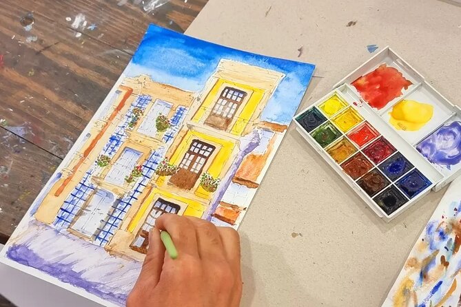Create Watercolour With Hugo do Lago in Porto - Timing, language, and how to choose morning vs afternoon
