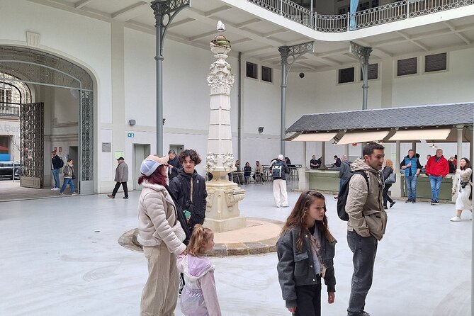 Customizable Full Day Porto Tour: Choose Your Perfect Experience - City-center icons: Aliados, Praça da Batalha, and the market that sets the tone