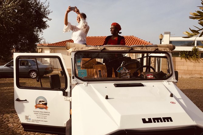 Discover the essence of the classic port UMM military jeep - Miradouro Serra do Pilar: port wine as the reset button