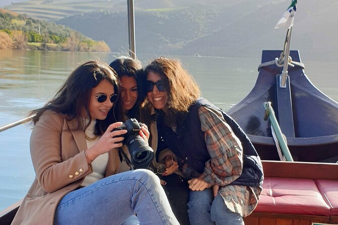 Douro Valley-Expert Guide-Boat-Lunch-Tastings-Offer wine bottle - Winery stop one at Pinhão: Port focus plus an olive oil break