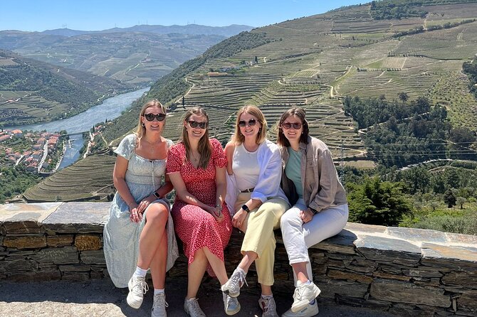 Douro Valley Tour - 3 Wine tastings, Lunch & river Cruise - From Porto to Peso da Régua: coffee, photos, and a 19th-century bridge
