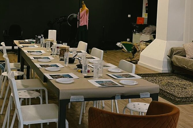 Downtown Porto Acrylic Painting Workshop for Groups or Individual - One canvas, two options: replicate or create original art
