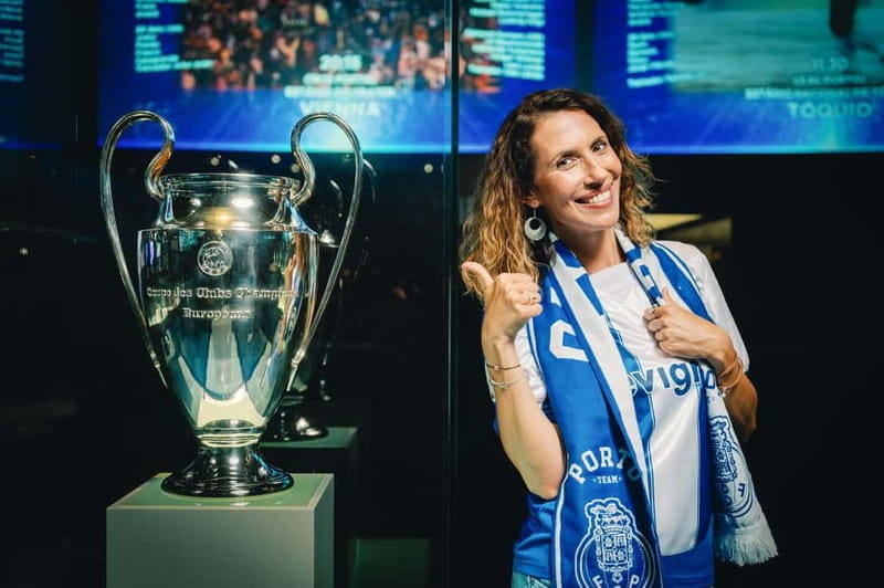 FC Porto: Museum & Tour - Champions League trophies: the easiest way to feel the club’s scale