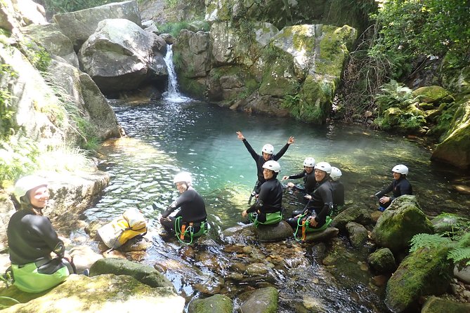 From Arouca: Canyoning Discovery - Adventure Tour - The descent itself: walking, jumps, slides, and rappelling
