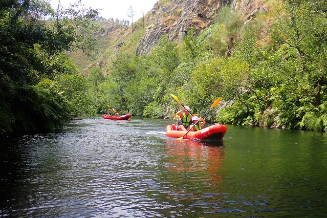 From Arouca: Paiva River Canoe Rafting Adventure Tour - On the Water: How the Canoe-Rafting Actually Feels