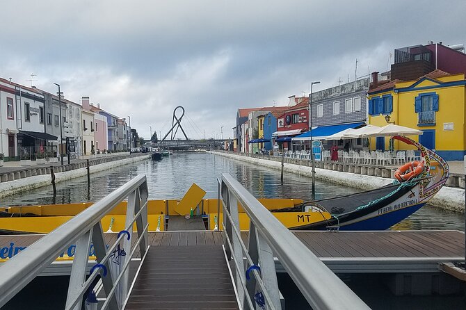 From Aveiro: Costa Nova, Barra, Vista Alegre - Half-Day Trip - Aveiro Lagoon: salt fields, canals, and a flamingo try