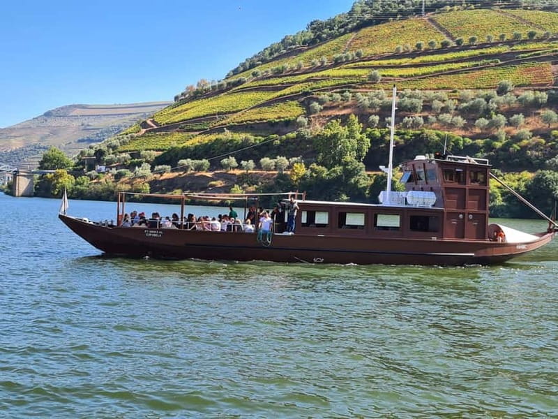 From Porto: 2 Wine Regions, Farm Lunch, and Boat Ride - Sabrosa: lunch under the trees and the first major tastings