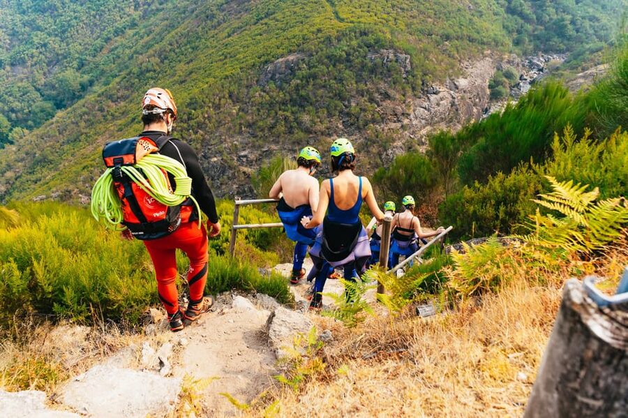 From Porto: Gerês National Park Canyoning Trip - Your canyon route: swimming, slides, chutes, and short abseils