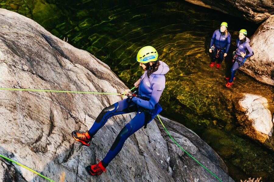 From Porto: Gerês National Park Canyoning Trip - Zip lines, rock jumps, and abseiling: how the big moments work