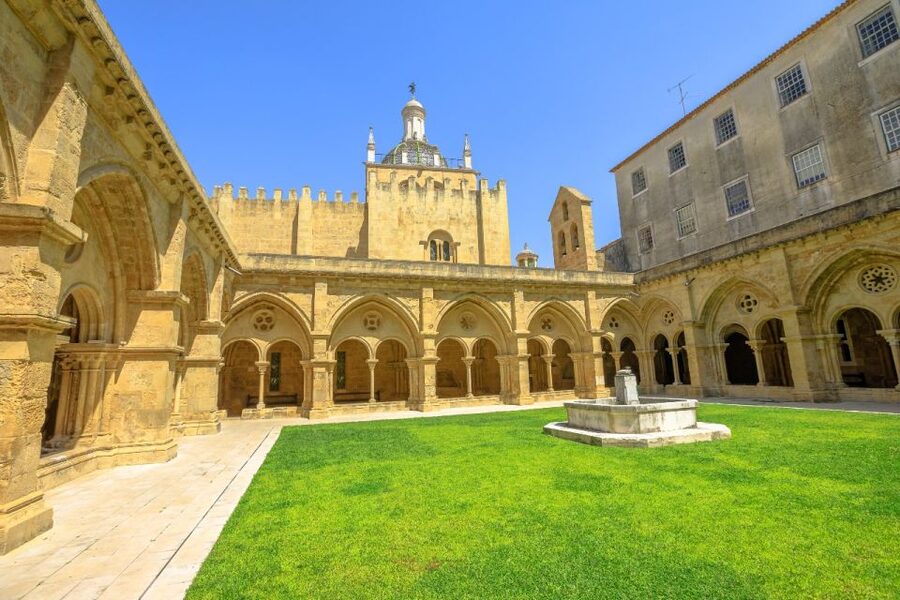 From Porto: Private Transfer to Lisbon with Coimbra & Fatima - Crossing Over Toward Santa Clara Convent, Then Resetting for Lunch