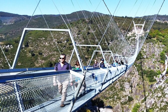 From Porto Suspension Bridge 516 Arouca and Passadiços do Paiva - Ponte Suspensa 516: the crossing that turns nerves into a grin