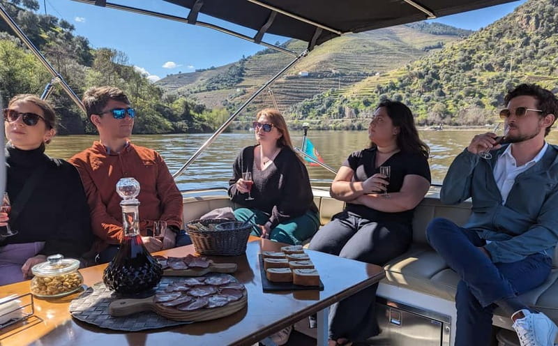 From Porto: Tastings at 2 Wineries, Chef's Lunch & Boat Tour - Getting From Porto: Van Ride Comfort and the Sabrosa Approach