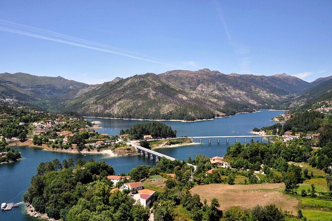 Kayak Experience & Gerês Tour, from Porto - Miradouro de Fafião: short hike, big airy suspension-bridge views