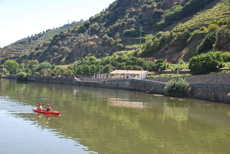Pinhão: Douro Valley Rabelo Boat Tour and Kayak Experience - The rabelo boat hour: upstream views with an easy rhythm