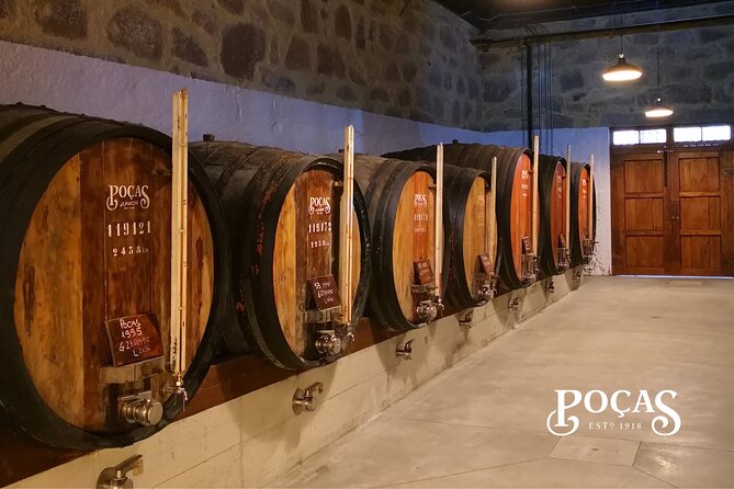 Poças Guided Visit and Port Wine Tasting with Pastel de Nata - Logistics that make it easy to plan: English, mobile ticket, transit nearby