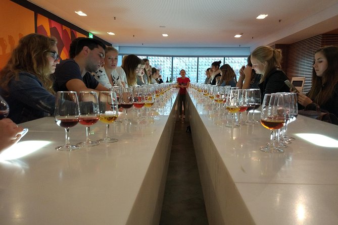Port Wine Lodges Tour Including 7 Port Wine Tastings (English) - The interactive cellar-to-center stop: barrels, cork, and young Ruby