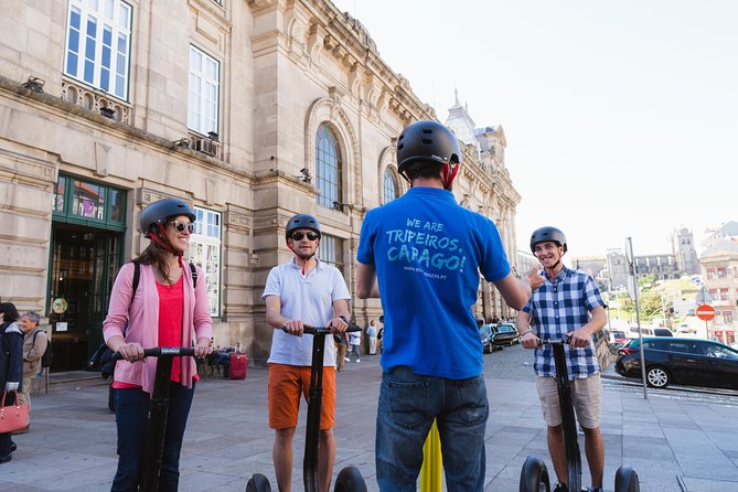 Porto: 2-Hour City Highlights Segway Tour - Guided Experience - São Bento Railway Station and Igreja do Carmo: culture stops without the long slog