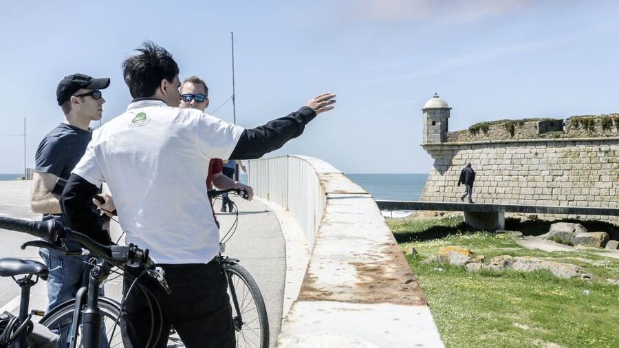 Porto: 3-Hour Bike Tour - São Francisco do Queijo (Cheese Castle) ruins: the weird stop that makes the tour memorable