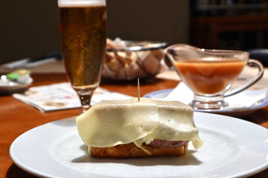 Porto: Authentic Portuguese Food Tour with 5+ Local Tastings - Drinks section: vinho verde, beer, and aged Port in one arc