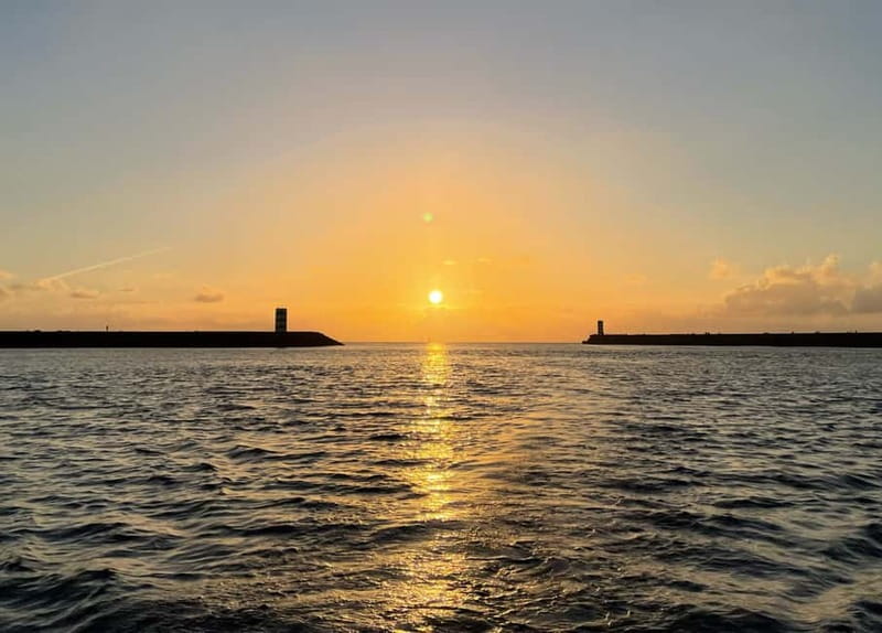 Porto: Best Charming Sailboat Cruise Sunset - The crew and the running narration: Juan, Pedro, Tomas, Jorge, and more