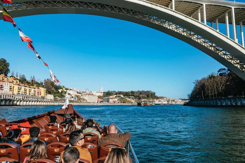 Porto: Bridges Cruise & Sunset & Port Wine Cellar Option - Porto’s bridges from the Douro: the best reason to book