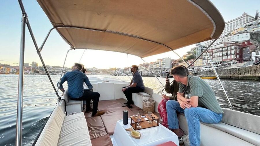 Porto: Douro River Boat Cruise with Port Wine Tasting - Port wine tasting on deck: three pours, snack pairings, and real production talk