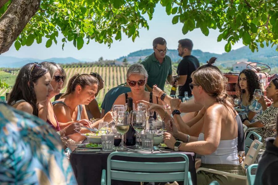 Porto: Douro Valley with Winery Lunch, Tastings & Cruise - Pinhão viewpoint and the 1-hour Douro cruise: a calmer hour between tastings
