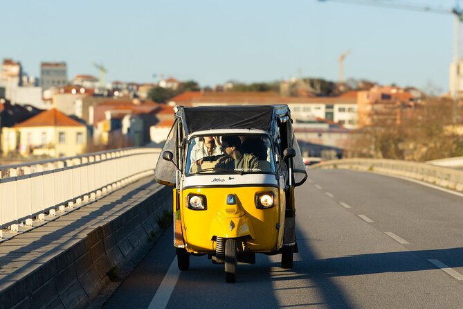 Porto: Fun Private Tuk Tuk Tour - UNESCO-Grade Views at Serra do Pilar and Palácio da Bolsa