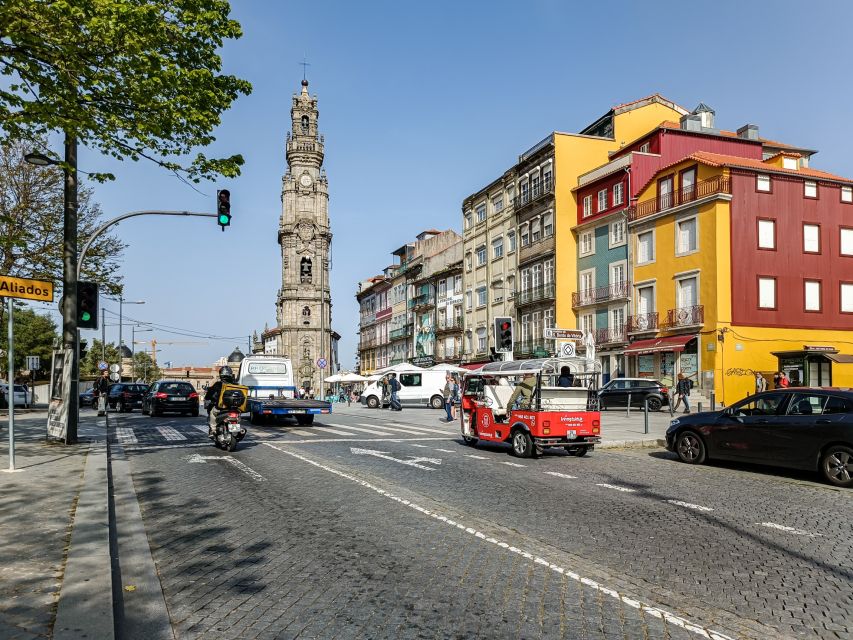 Porto: Guided Tour by Tuk-Tuk & Optional Douro River Cruise - Porto’s River Approach Ends at the Stock Market Palace Area