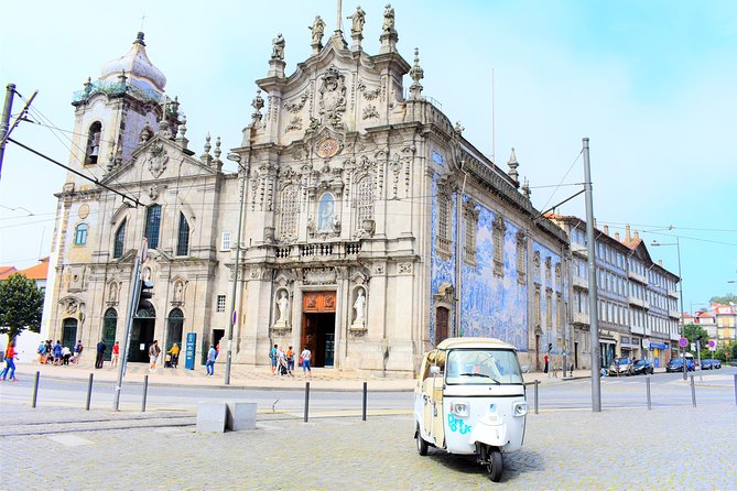 Porto Guided Tour to the Historical Center on a Tuk Tuk - Rococo churches, Cordoaria Garden, and a planned view of Clérigos