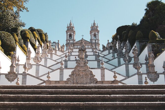 Porto: Guimaraes & Braga Small Group Tour with Lunch and Tickets - Stop: Bom Jesus do Monte and the Via Crucis stairway