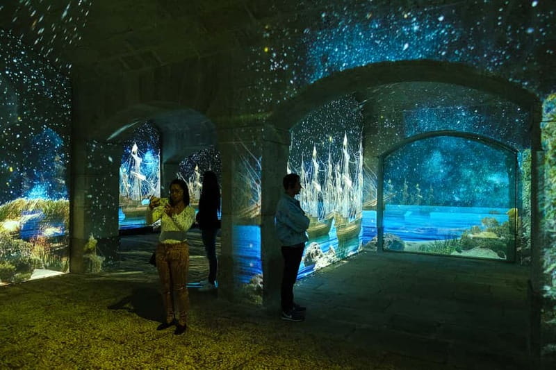 Porto Legends – The Underground Experience - What you actually see: animated walls, music, and a story that circles you
