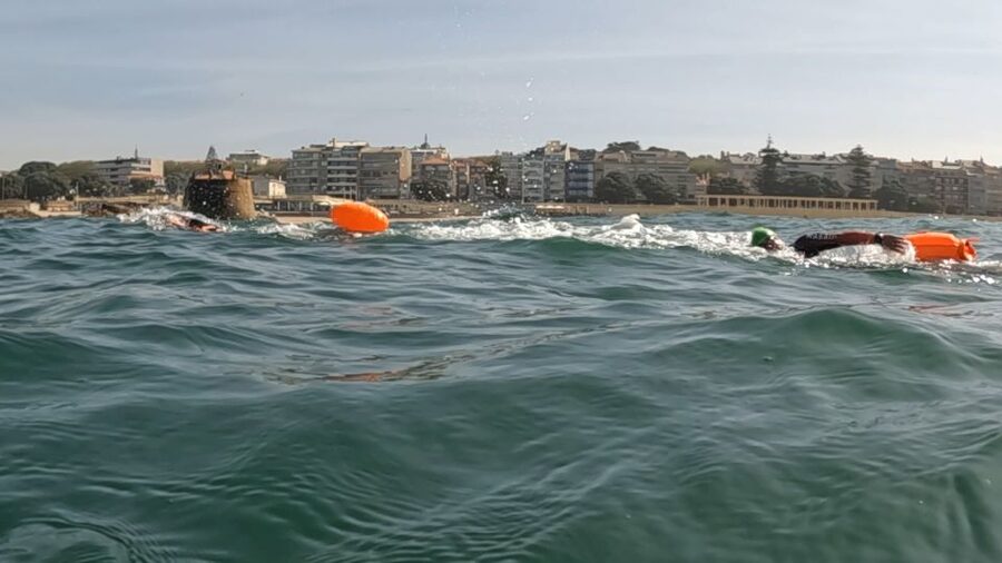 Porto: Open Water Swimming Tour with Wetsuit - The start: warm-up on land, then a gentle entry