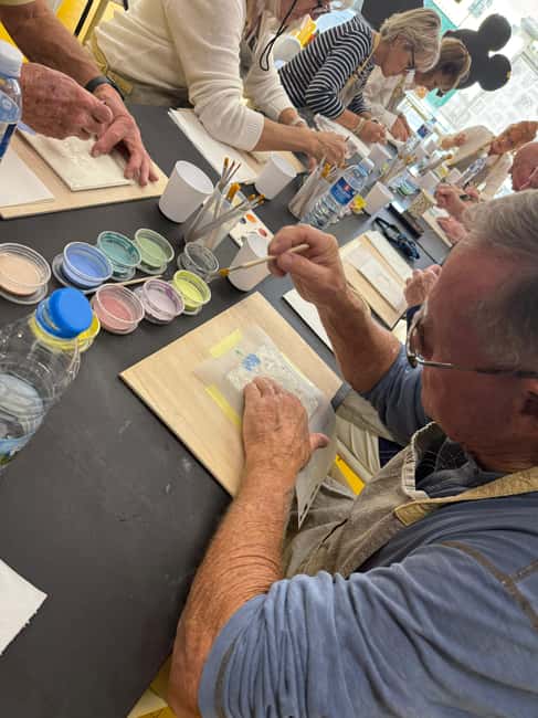 Porto: Portuguese Azulejo Tile Painting Workshop with Wine - The workshop rhythm: painting, instruction, and the Port wine moment