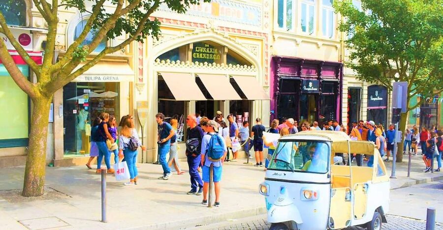 Porto: Private Tuk-Tuk Tour with Short Walks and Wine - From Lion’s Square to Clérigos: Famous Landmarks, Not Just Drive-Bys
