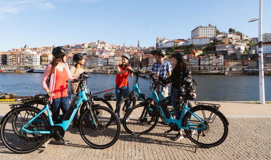 Porto: Riverside Panoramic E-Bike Tour - Ribeira Square: the riverfront starting point that makes everything click