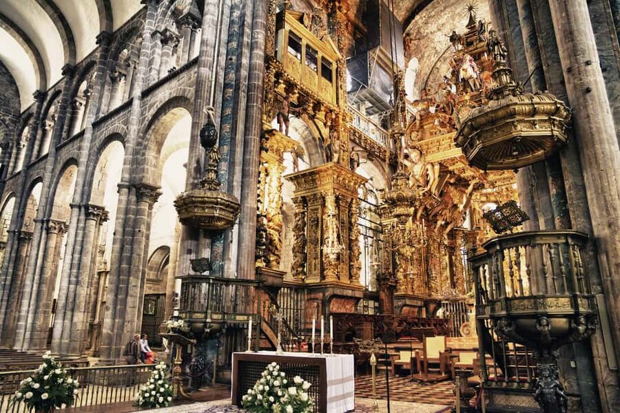 Porto: Santiago de Compostela and Valença do Minho Day Tour - The 11th-Century Cathedral and Its Architectural Mix