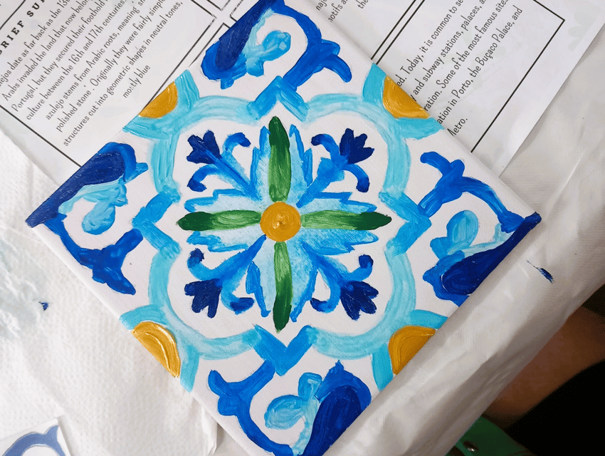 Porto: Tile Painting and Cocktails in Downtown Porto - Porto tile painting at Boiler Studio: more than a craft class