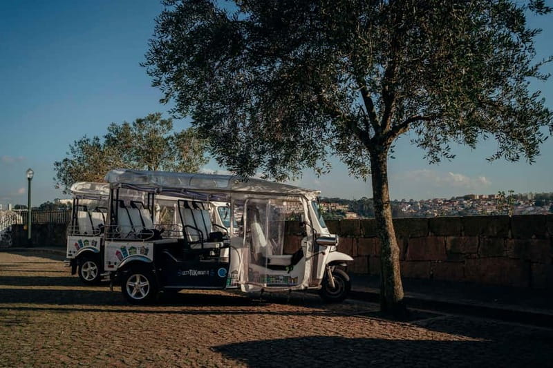 Porto Tuk Tuk Tour: Clérigos, Scenic & Viewpoints - 1H to 4H - Vila Nova de Gaia pass-by and Arrábida Bridge viewpoints