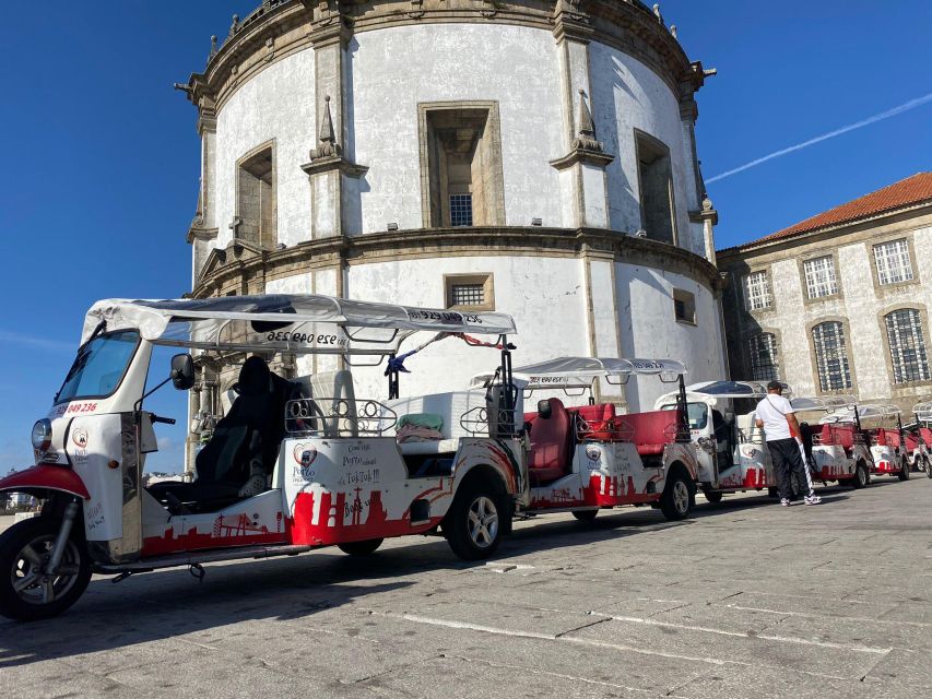 Porto: Tuk tuk Tours with Port Wine Tasting - Foz or Matosinhos Beach Time: Sea Air After the Hills