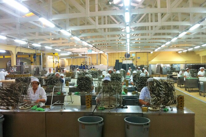 Private Fish Experience with Market-to-table lunch from Porto - Conservas Pinhais sardines factory tour: how a local tradition gets made