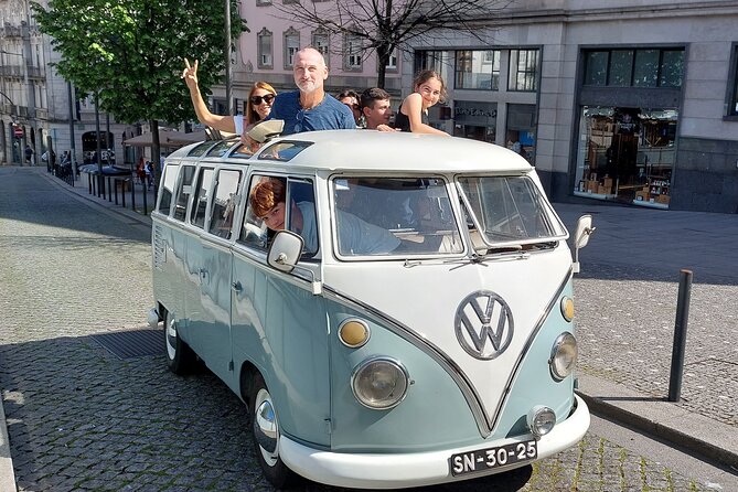 Private Porto Sightseeing by Vintage VW Kombi (up to 8 people) - Your 2-Hour Route: Foz to Downtown and Back Through Gaia