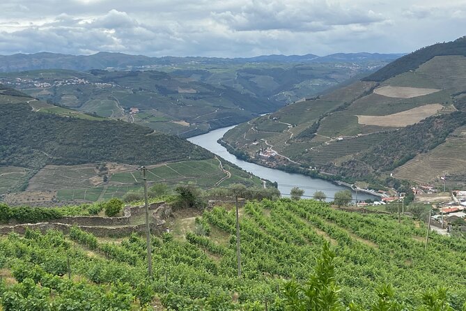 Private Tour From Porto To Douro Valley With River Boat Ride - Peso da Régua pass-by: seeing the Douro River before the winery