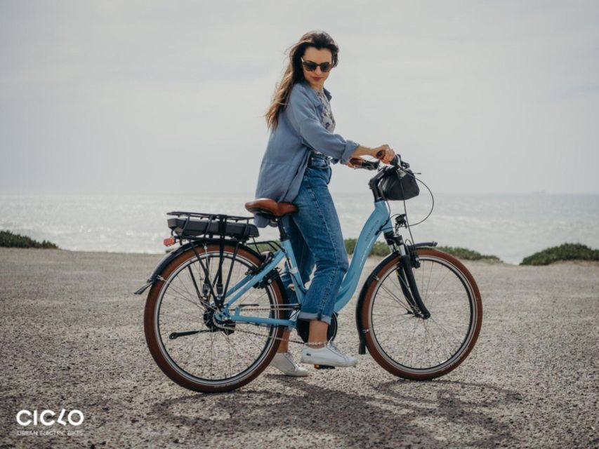 Rent an Electric Bike with Bosch motor - Comfort Tech That Matters: Helmet, Lock, Suspension, Lights